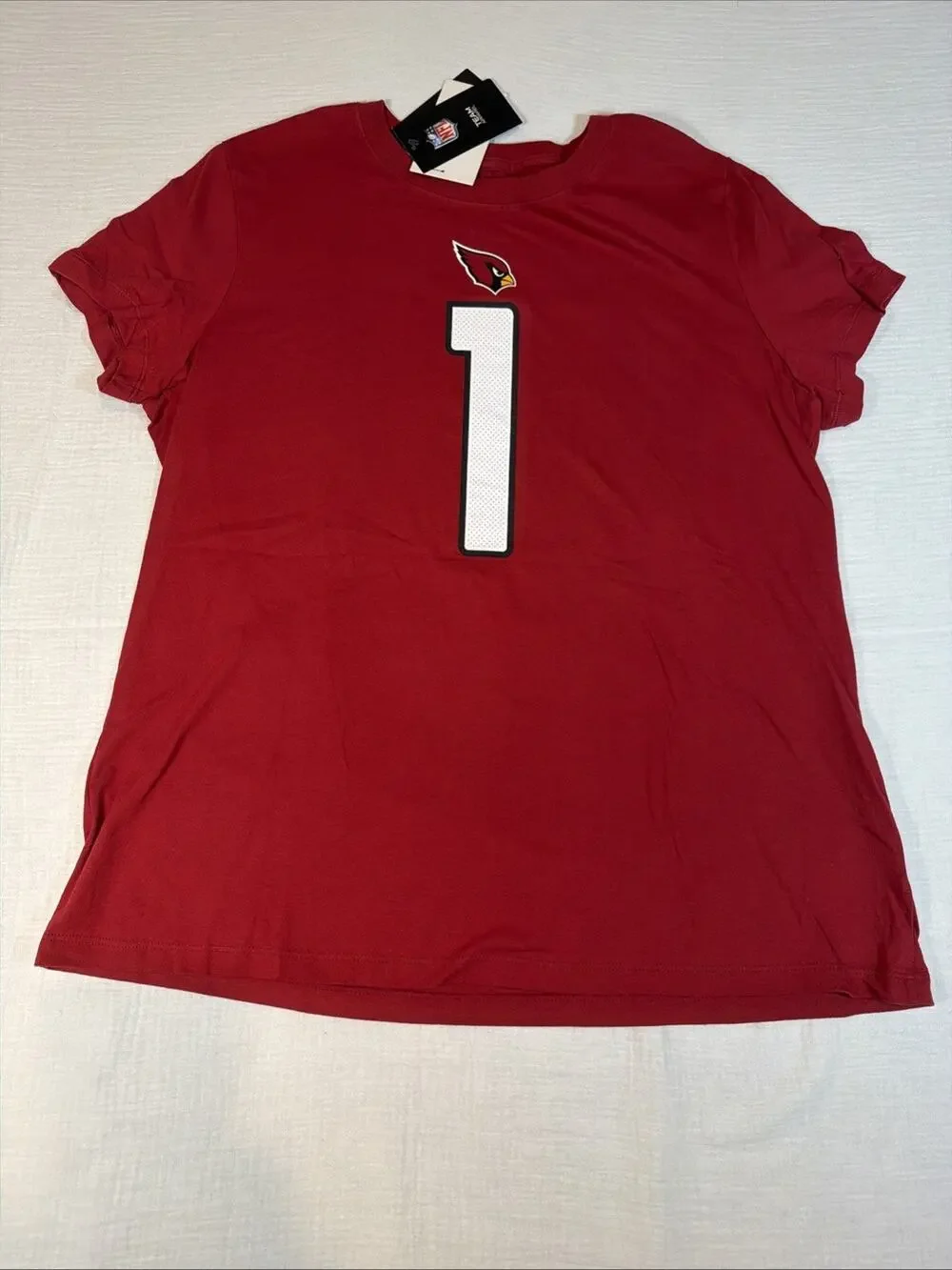 Nike Arizona Cardinals Kyler Murray #1 Woman’s XL Red Short Sleeve Shirt